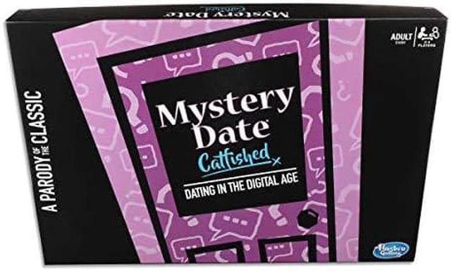 Main image of Hasbro Mystery Date Catfished Board Game for Adults Parody