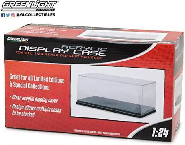 Alt view image 4 of 8 - greenlight collectibles 1:24 acrylic display case, clear