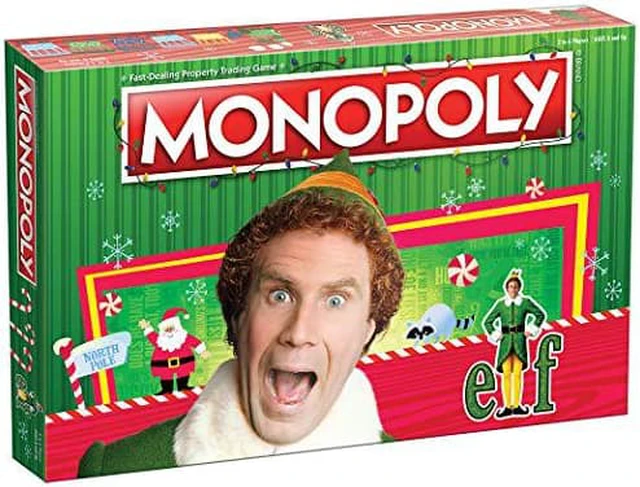 Alt view image 2 of 6 - USAOPOLY, Elf Monopoly