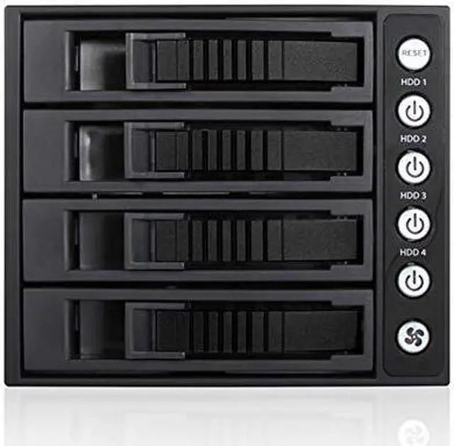 Alt view image 7 of 7 - iStarUSA BPU-340MS-BLACK Hot-swap Rack