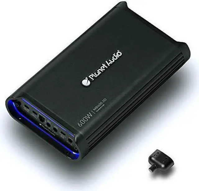 Alt view image 5 of 5 - Planet Audio MB600.2D 2 Channel 600 Watt Full Range Class D Power Car Amplifier