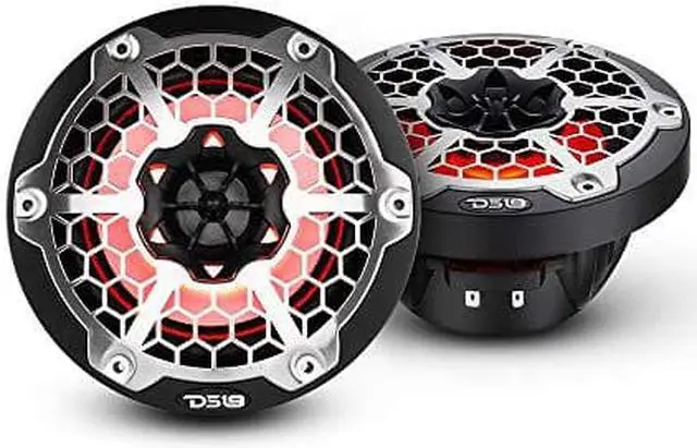 Alt view image 7 of 7 - DS18 NEW EDITION HYDRO 6.5 BLACK - 2 WAY MARINE SPEAKERS