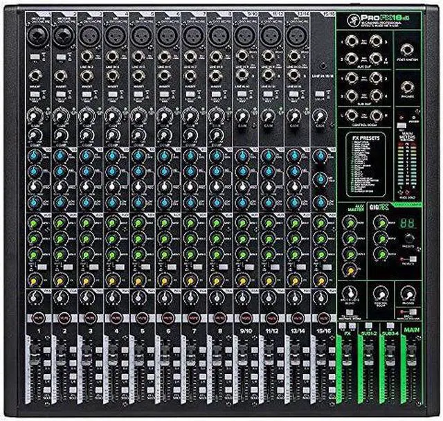 Alt view image 6 of 19 - Mackie ProFX16v3 16 Channel 4-bus Professional Effects Mixer with USB