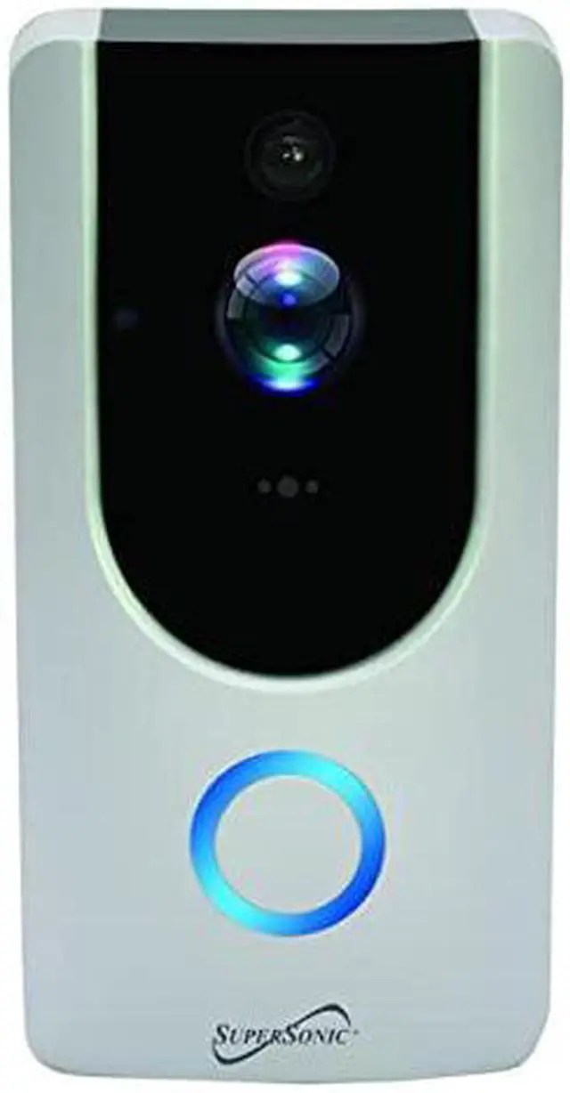 Alt view image 19 of 20 - Supersonic SC-5000VD Smart Wi-Fi Doorbell Camera W/Smart Motion Security System