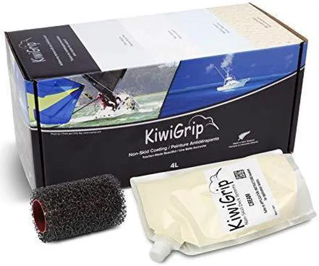 Alt view image 4 of 5 - KiwiGrip 4 - 1 Liter Pouches - Cream w/4" Roller