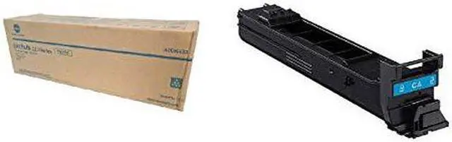 Alt view image 7 of 7 - Konica Minolta A0DK433 Toner Cartridge - Cyan