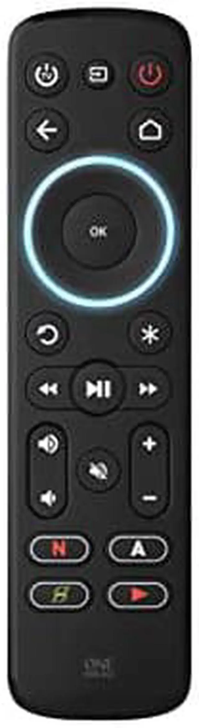 Alt view image 9 of 9 - One For All UEBVURC7935  Streamer Remote