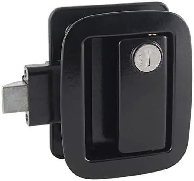 Alt view image 7 of 7 - AP PRODUCTS 013-529 BAUER HORSE TRAILER LOCK RH BLACK