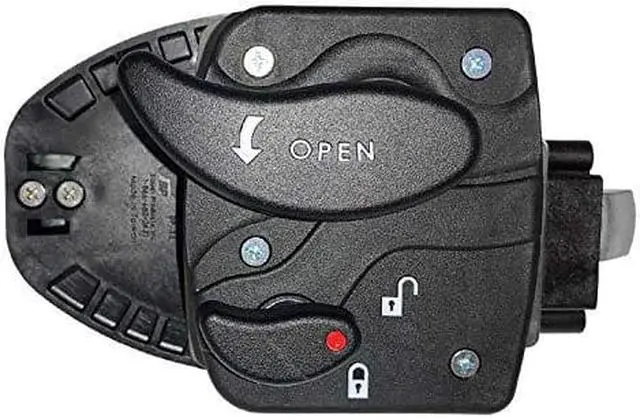 Alt view image 6 of 7 - TRAVEL TRAILER SQUEEZE LATCH-BLACK