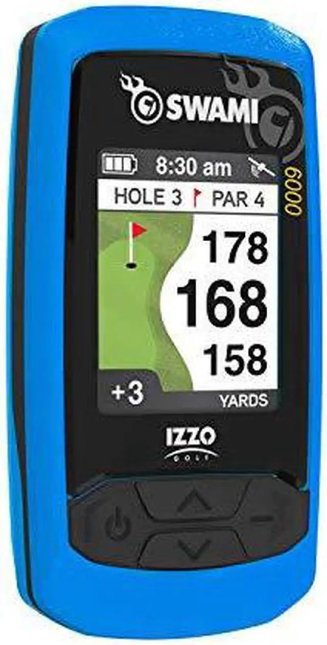 Main image of Izzo Swami 6000 Handheld golf gPS Water-Resistant color Display with 38,000 course Maps & Scorekeeper