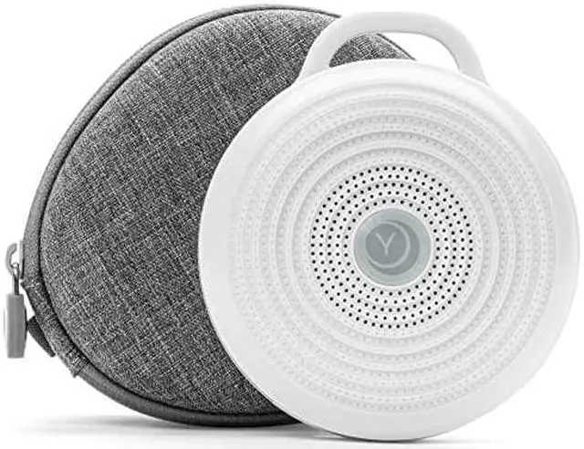 Main image of Yogasleep Rohm Portable White Noise Sound Machine + Travel case in grey (Pack of 2) Sleep Therapy, crush-Resistant Travel case, for Adults, Kids & Baby, Noise Blocking & Office Privacy, Registry gift