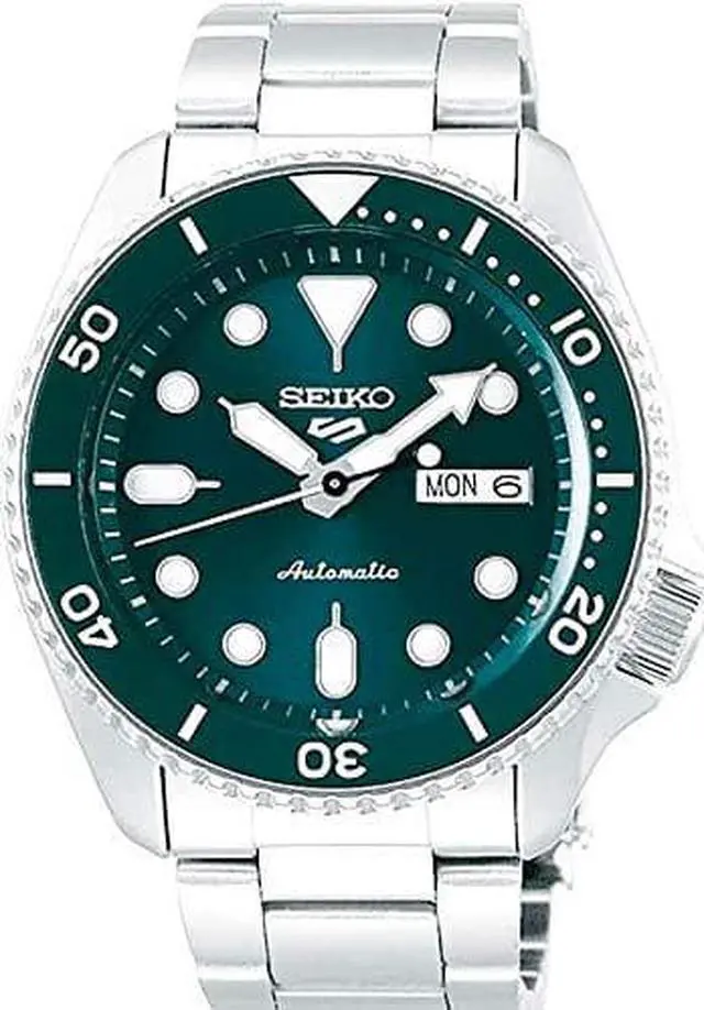 Alt view image 5 of 5 - Seiko SRPD61 5 Sports 24-Jewel Automatic Watch - Teal