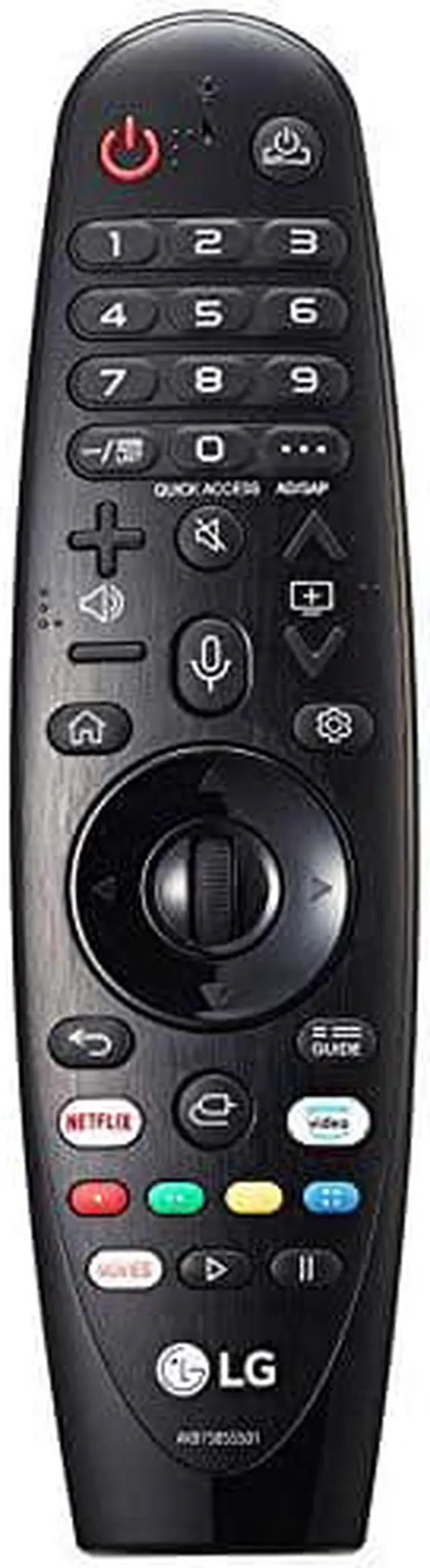 Alt view image 5 of 5 - LG AN-MR20GA Magic Remote Control Compatible with Select 2020 LG Smart TV