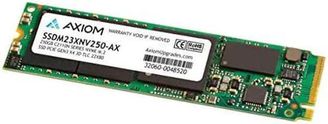 Alt view image 5 of 5 - 250GB Axiom C2110n Series M.2 2280 PCI Express 3.1 x4 (Nvme) Solid State Drive SSDM23XNV250-AX