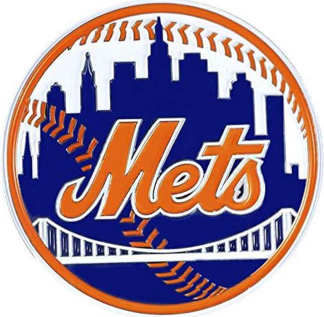  FANMATS 26653 New York Mets 3D Chrome Metal Auto Emblem :  Sports & Outdoors