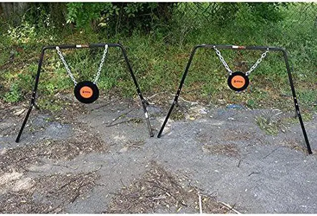 Alt view image 11 of 15 - VIKING SOLUTIONS VKS-VGT810 8 & 10 STEEL GONGS TARGET SET