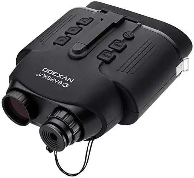 Alt view image 2 of 8 - barska night vision nvx300 infrared illuminator digital binoculars, black, model:bq13374