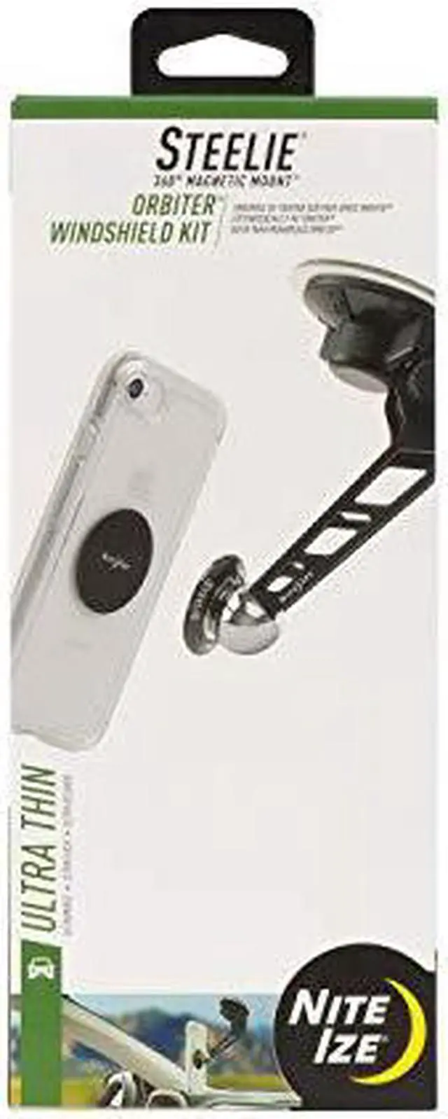 Alt view image 7 of 8 - Nite Ize Steelie Orbiter Windshield Kit - STOWK-01-R8