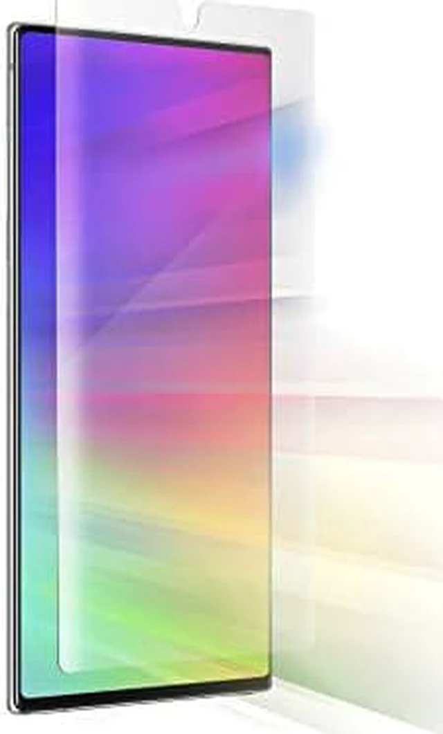 Main image of ZAGG InvisibleShield Ultra VisionGuard - Protect Your Eyes and Your Phone - Made for Samsung Note 10+ - Case Friendly Screen Protection