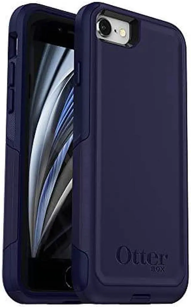 Alt view image 17 of 18 - OtterBox Commuter Series Case for iPhone SE (2nd gen) and iPhone 8/7 - Indigo Way