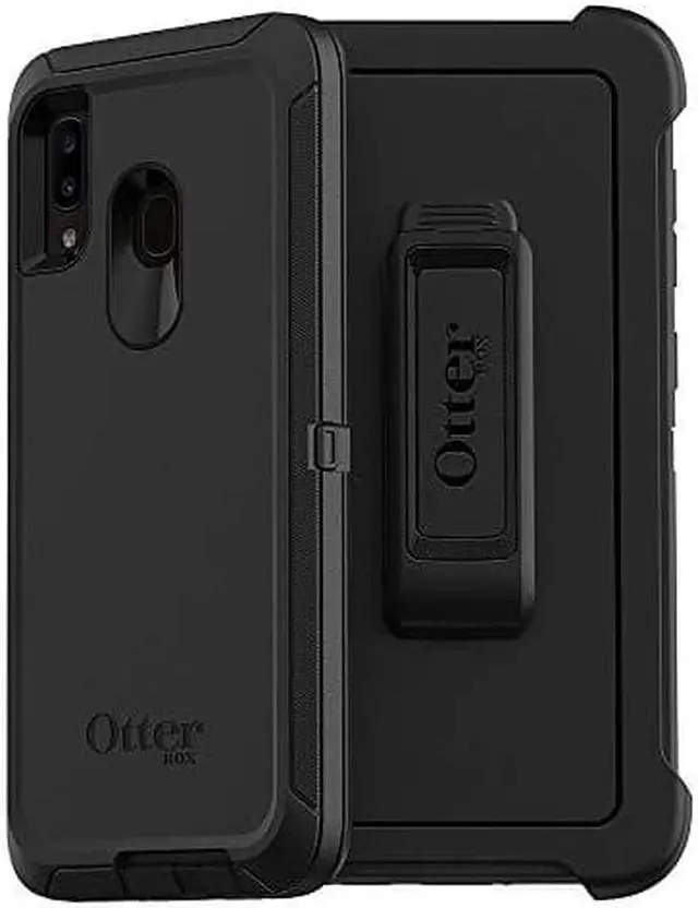 Main image of OtterBox Defender Series SCREENLESS Edition Case for Samsung Galaxy A20 - Black