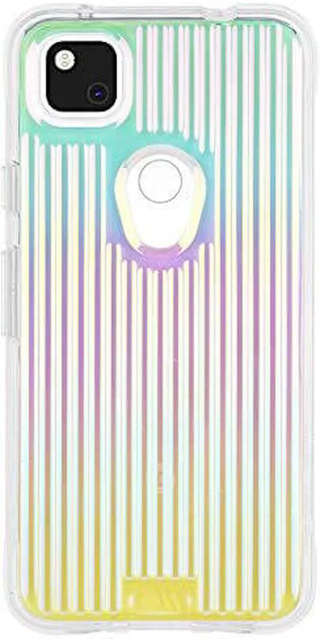 Alt view image 3 of 4 - Case-Mate Tough Groove Case compatible with Pixel 4a - pink