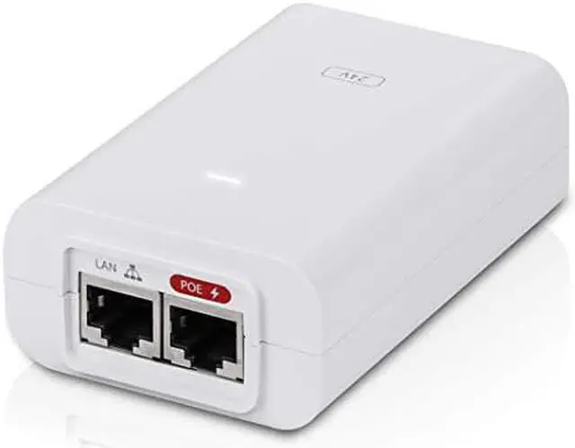 Alt view image 2 of 2 - ubiquiti [5-pack] poe-24-24w poe adapter 24vdc 1.0a (poe-24-24w-5p)