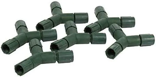 Alt view image 3 of 3 - Vickerman LED Set Green Coaxial Y Splitter 6/Bag - X6G6615