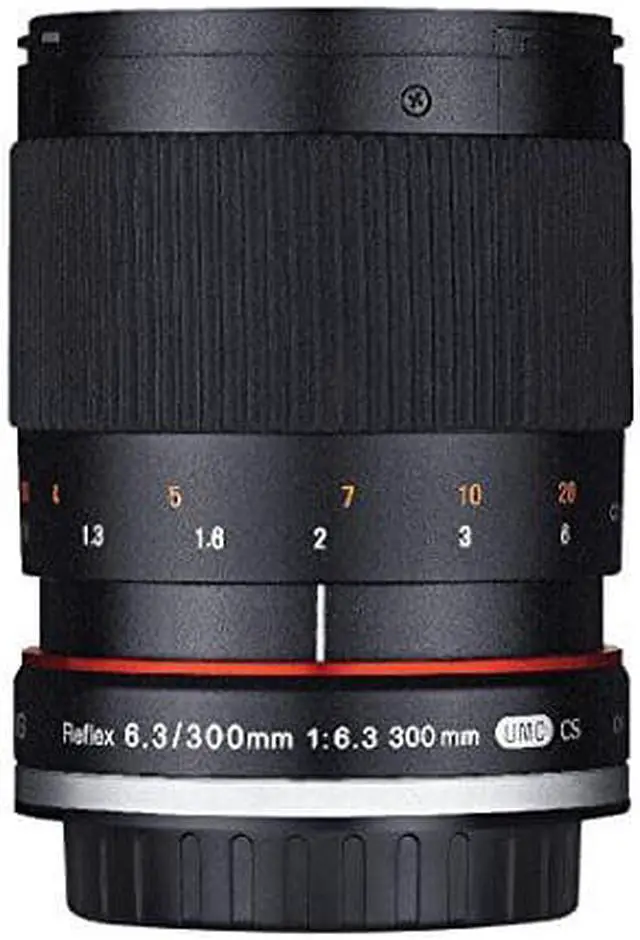 Alt view image 6 of 6 - rokinon 300m-fx-bk 300mm f6.3 mirror lens for fuji x mirrorless interchangeable lens cameras , black