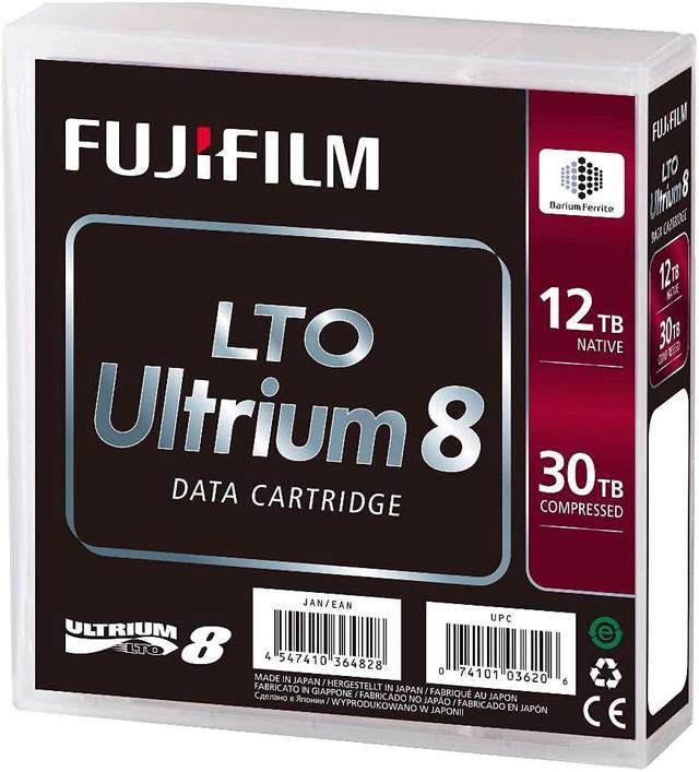 Alt view image 7 of 7 - FUJI FILM 16551221 FUJIFILM LTO8 ULTRIUM 12TB STORAGE TAPE WITH CASE