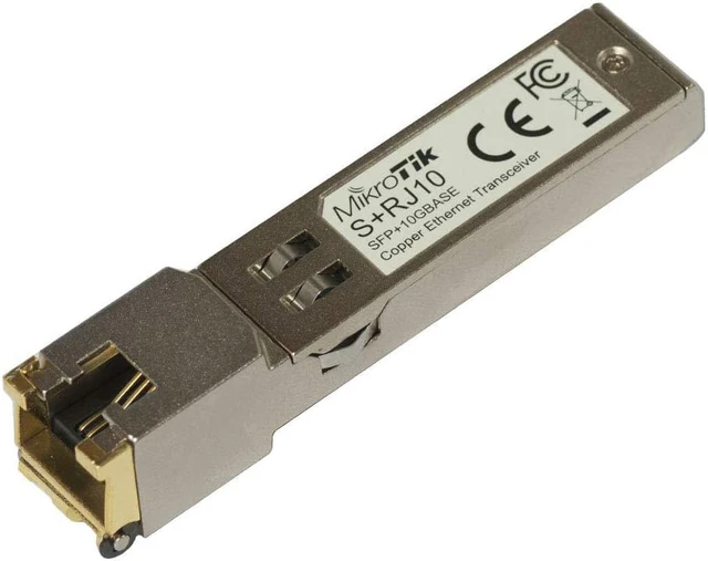 Main image of Mikrotik S+RJ10 6-Speed RJ-45 Module for up to 10 gbps copper Module