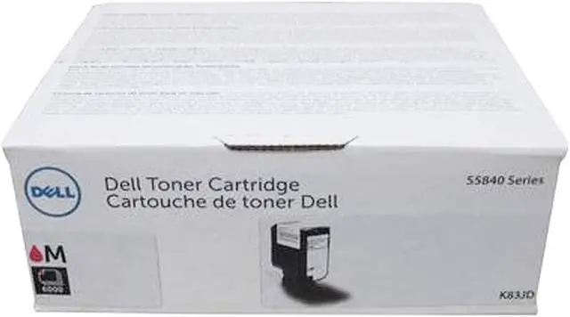 Alt view image 5 of 5 - DELL PRINTER ACCESSORIES K83JD 6K PG MAGENTA TONER CARTRIDGE