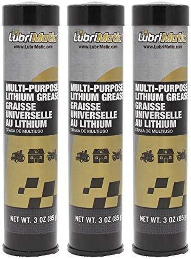 Alt view image 3 of 5 - Black, Lithium, Multipurpose Grease, 3 oz., 2 NLGI Grade, PK 3