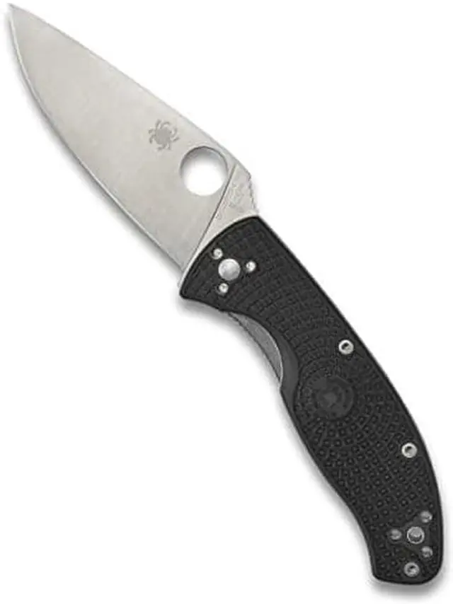 Alt view image 6 of 13 - SPYDERCO C122PBK SPYDERCO TENACIOUS LIGHTWEIGHT 3.4 IN PLAIN BLADE FRN HANDLE