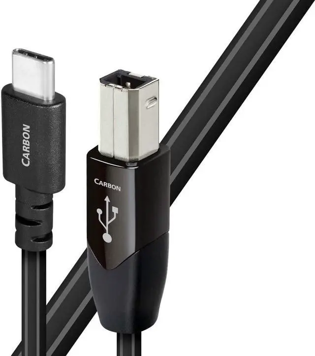 Alt view image 3 of 3 - audioquest carbon usb b to c cable, 4.92 feet