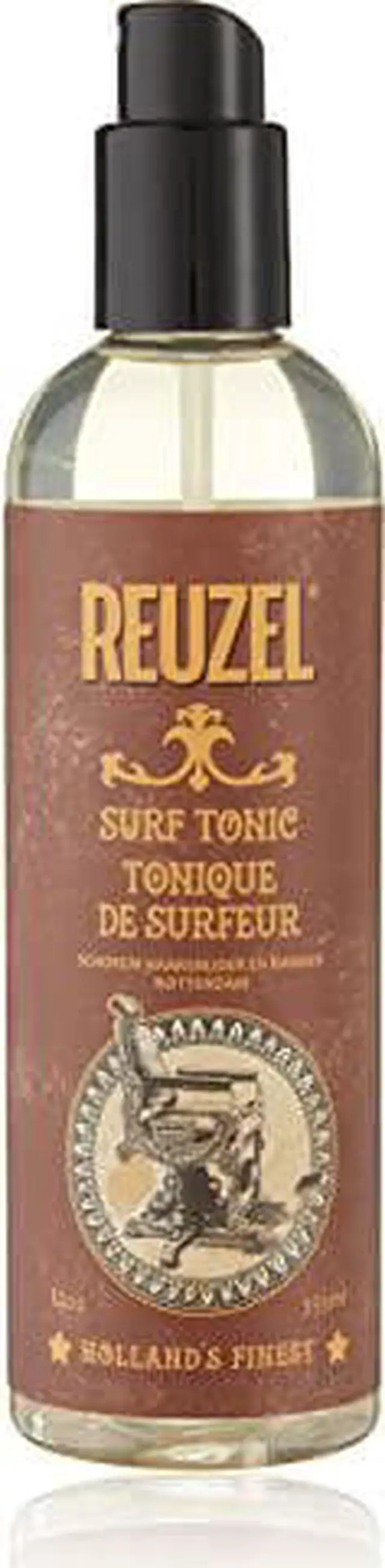 Main image of REUZEL Surf Tonic Hairspray - Fragrance Free - Adds Grip, Texture And Volume - Create A Windblown Style With Matte Finish - Exaggerates Hair\'S Natural Texture - For All Hair Types - 12 Oz
