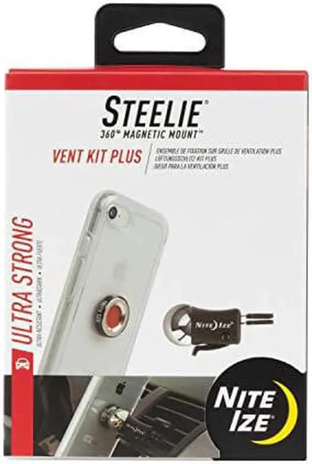 Alt view image 3 of 4 - NITE IZE STVKP-01-R8 Cell Phone Car Mount Kit,Black