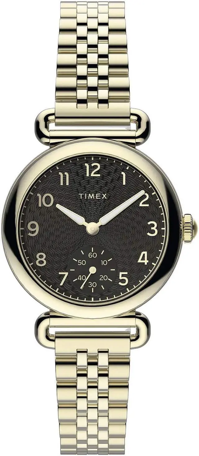 Main image of Timex Womens TW2T88700 Model 23 33mm gold-ToneBlack Stainless Steel Bracelet Watch