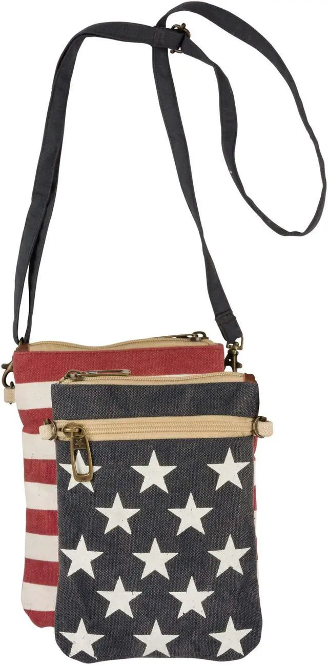 Main image of Primitives by Kathy Stars & Stripes crossbody Bag