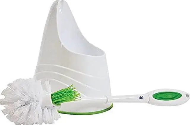 Alt view image 3 of 3 - Quickie Microban Toilet Bowl Brush & Caddy 2055463