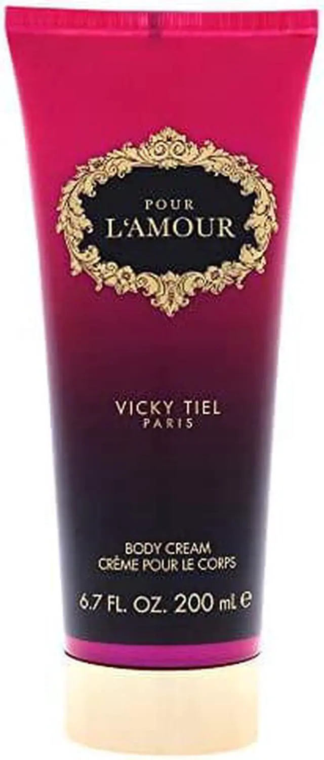 Alt view image 3 of 3 - Pour LAmour by Vicky Tiel for Women - 6.7 oz Body Cream