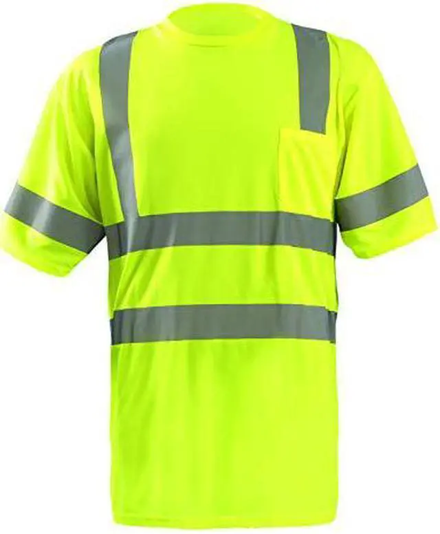 Alt view image 4 of 5 - OCCUNOMIX LUX-SSETP3B-YL T-Shirt, 3, R, Polyester, Yellow, L
