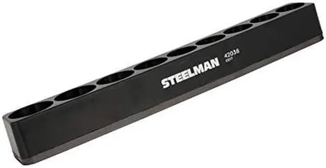 Alt view image 7 of 7 - STEELMAN 42036 1/2-Inch Drive Magnetic Shallow Socket Holder