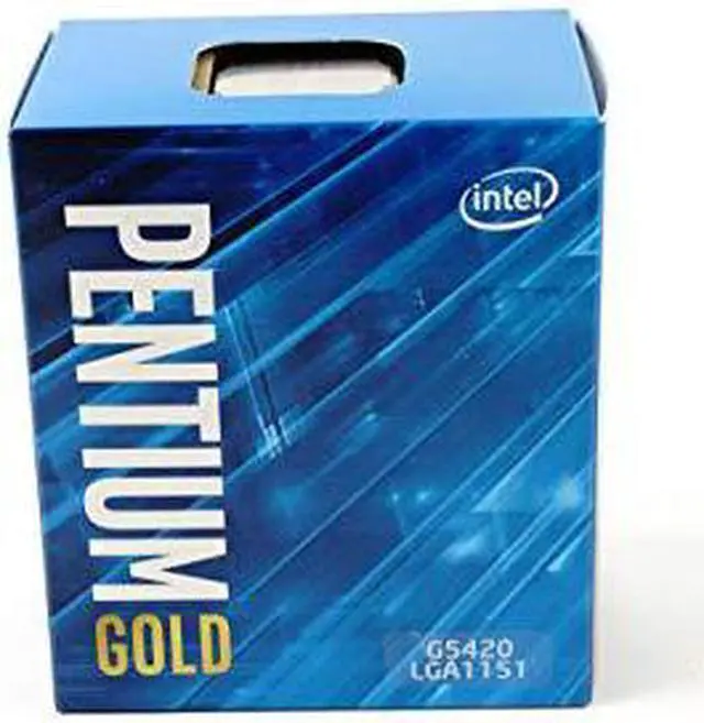 Alt view image 14 of 15 - Intel Pentium Gold G5420 Coffee Lake Dual-Core, 4-Thread, 3.8 GHz LGA 1151 (300 Series) 54W BX80684G5420 Desktop Processor Intel UHD Graphics 610