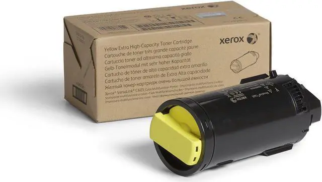 Alt view image 12 of 12 - Xerox 106R03930 Extra High Yield Toner Cartridge - Yellow