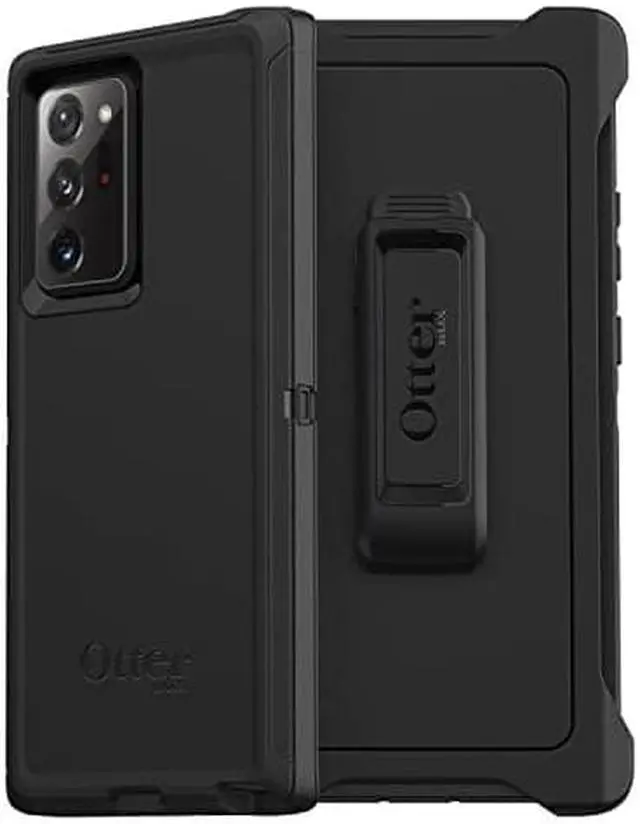 Alt view image 2 of 3 - OtterBox DEFENDER SERIES Case & Holster for Galaxy Note20 Ultra 5G - Black