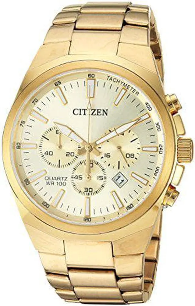 Alt view image 4 of 4 - Citizen AN8172-53P Quartz Men's Watch Gold 40mm Stainless Steel