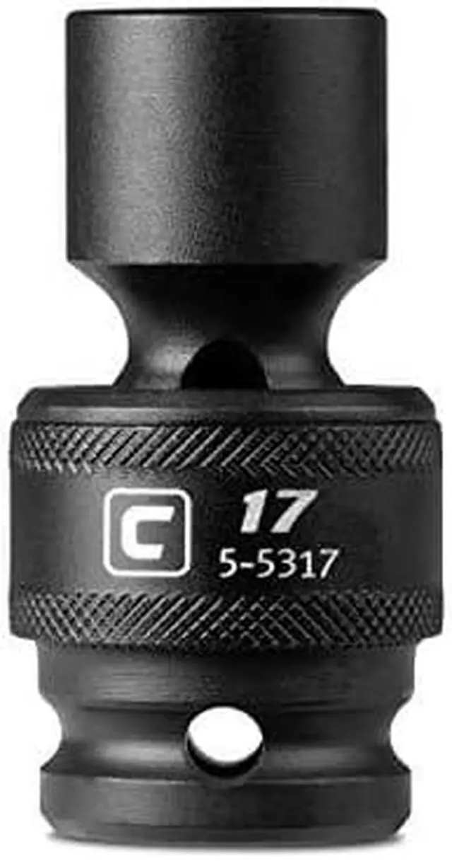 Main image of Capri Tools 17 mm Universal Impact Socket, 1/2-Inch Drive, 6-Point, Metric