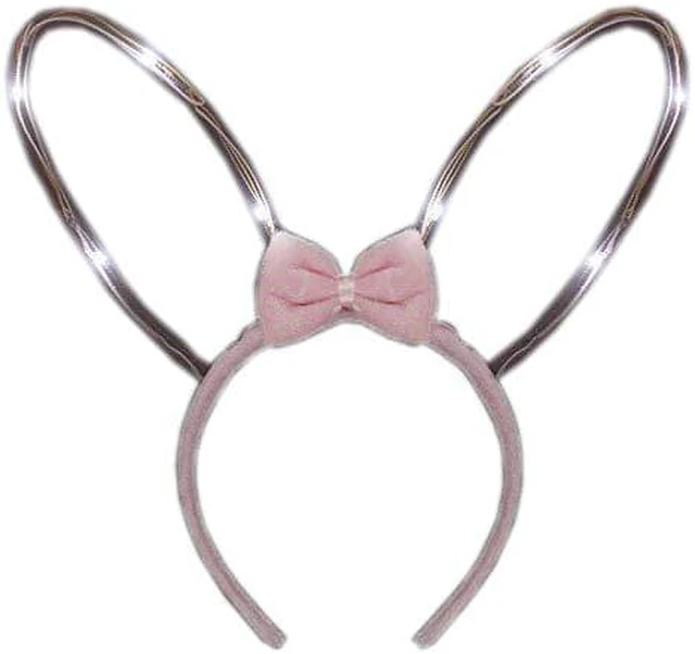 Main image of blinkee Light Up Starlight Bunny Ears Bendable Headband