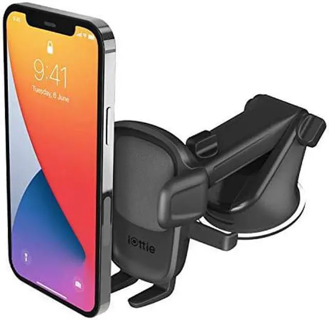 Alt view image 6 of 7 - iOttie Easy One Touch 5 Dash & Windshield Mount Universal Black Car Holders And Mounts